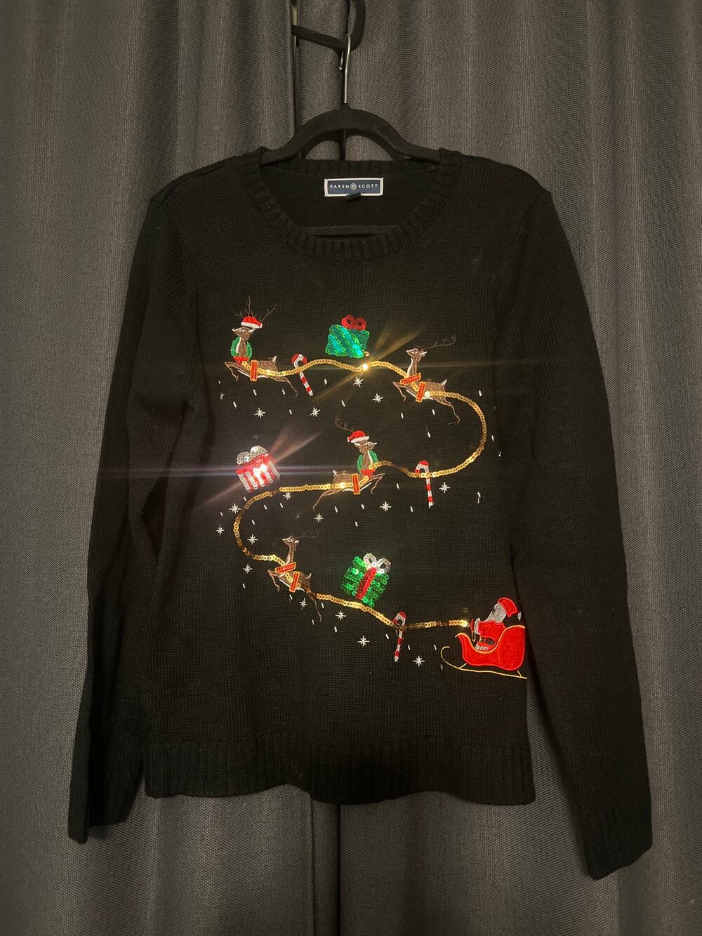 Ugly Christmas Sweater Xmas Size Large